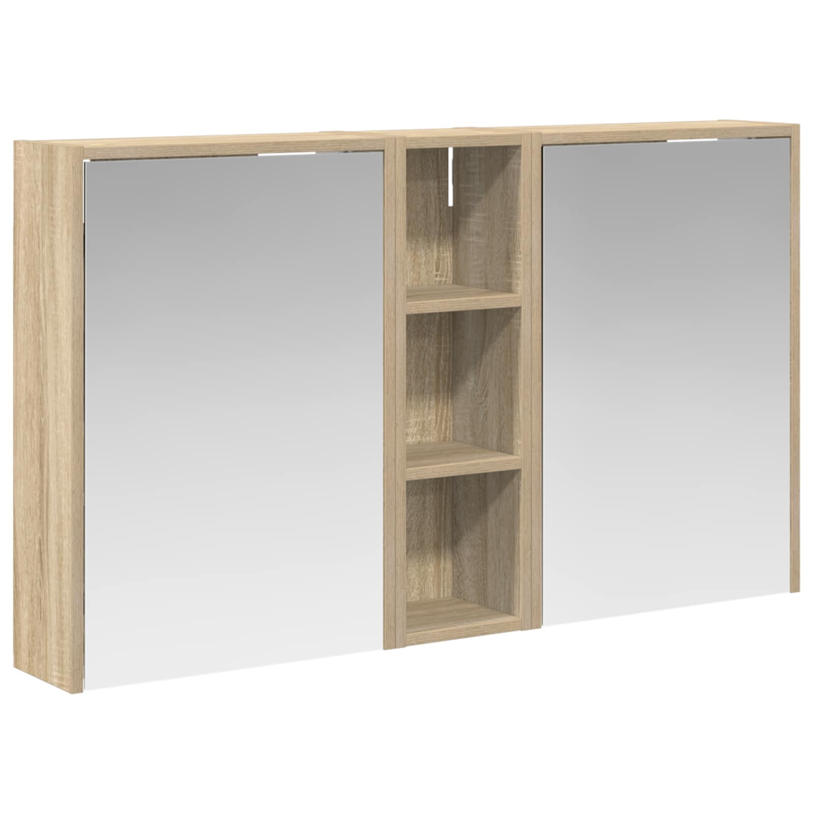 Σετ Ντουλαπιών Μπάνιου 3 pcs 106 x 16 x 62,5 εκ. - Pakobazaar