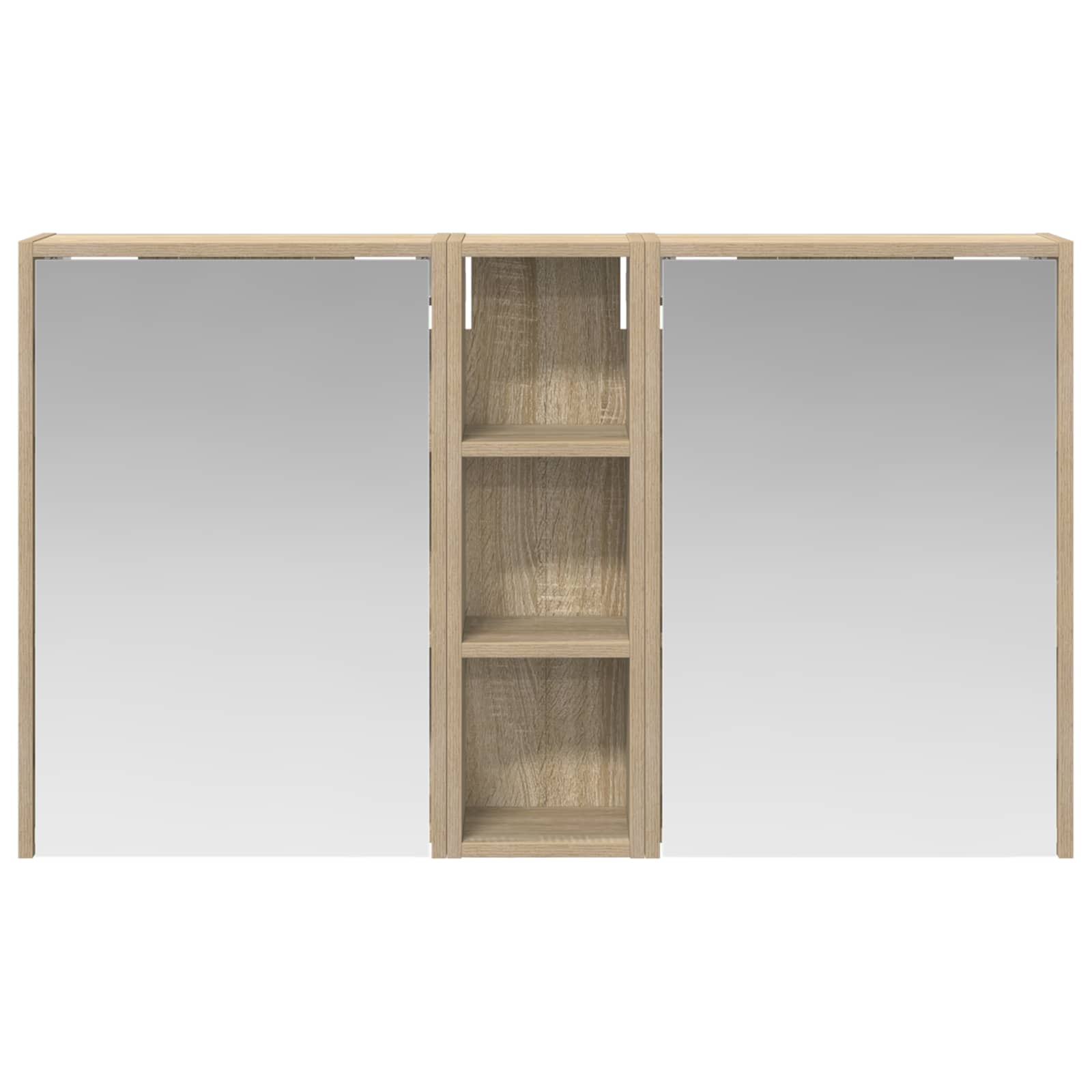 Σετ Ντουλαπιών Μπάνιου 3 pcs 106 x 16 x 62,5 εκ. - Pakobazaar
