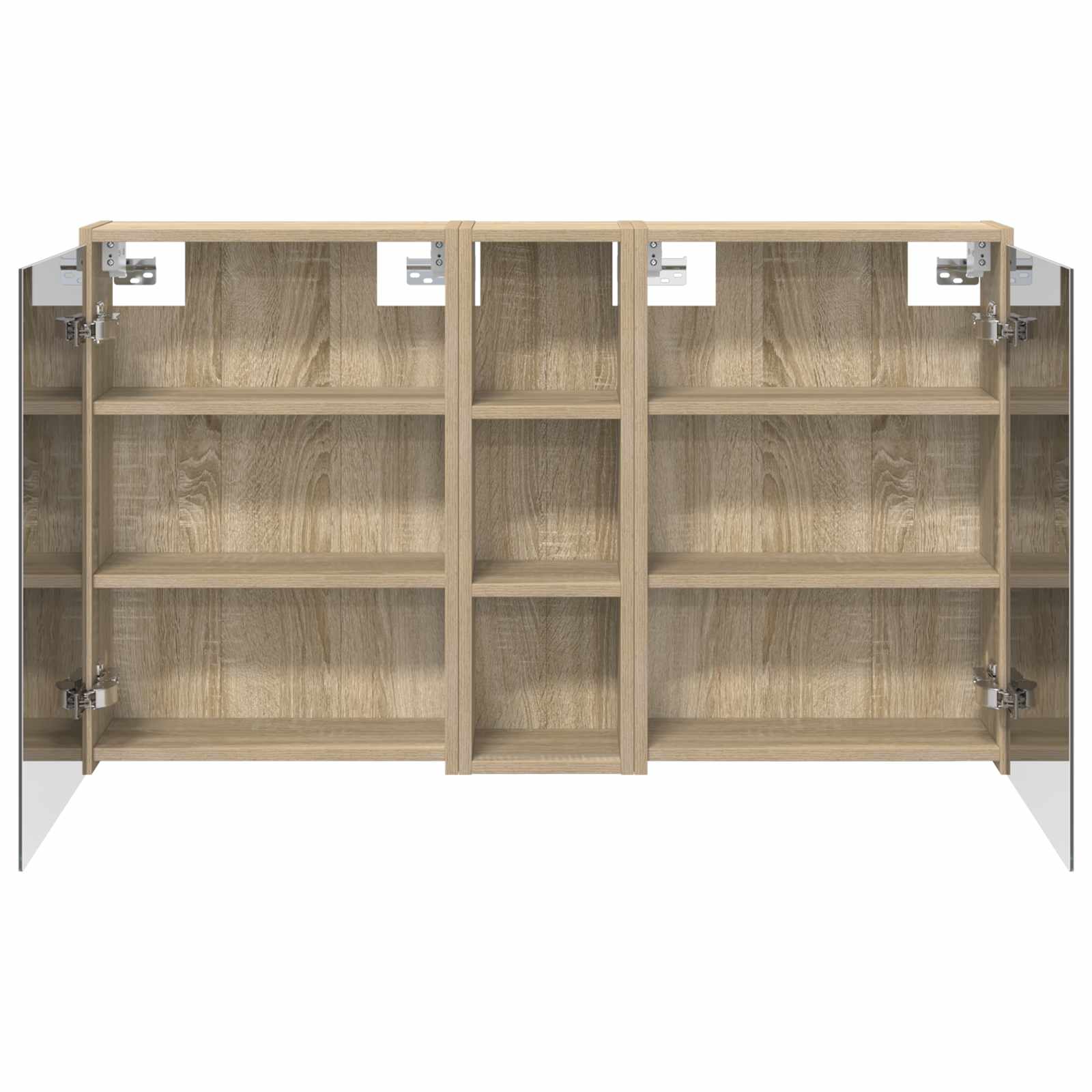 Σετ Ντουλαπιών Μπάνιου 3 pcs 106 x 16 x 62,5 εκ. - Pakobazaar