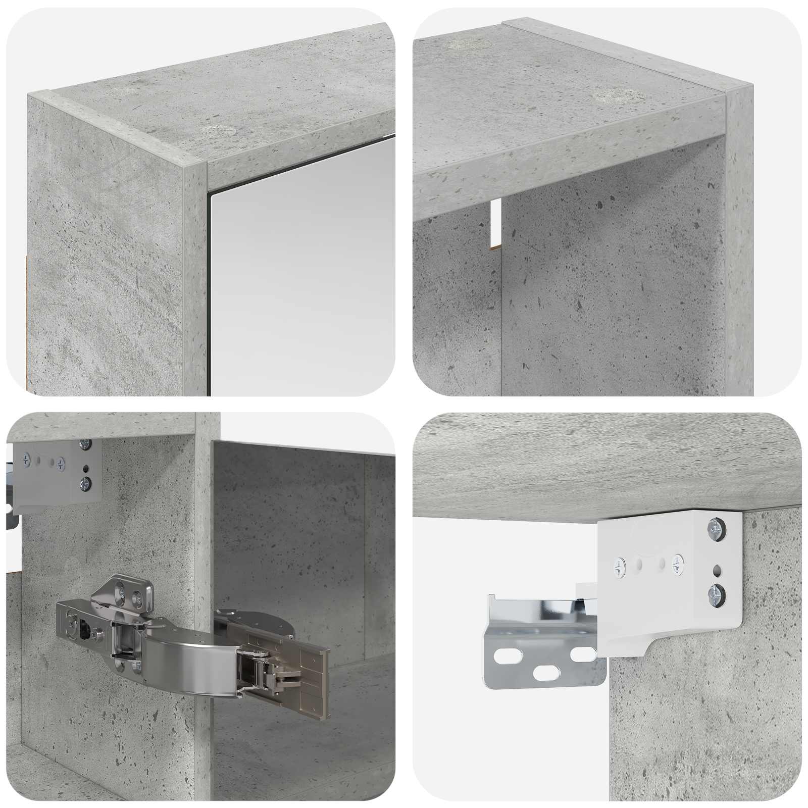 Σετ Ντουλαπιών Μπάνιου 3 pcs 106 x 16 x 62,5 εκ.