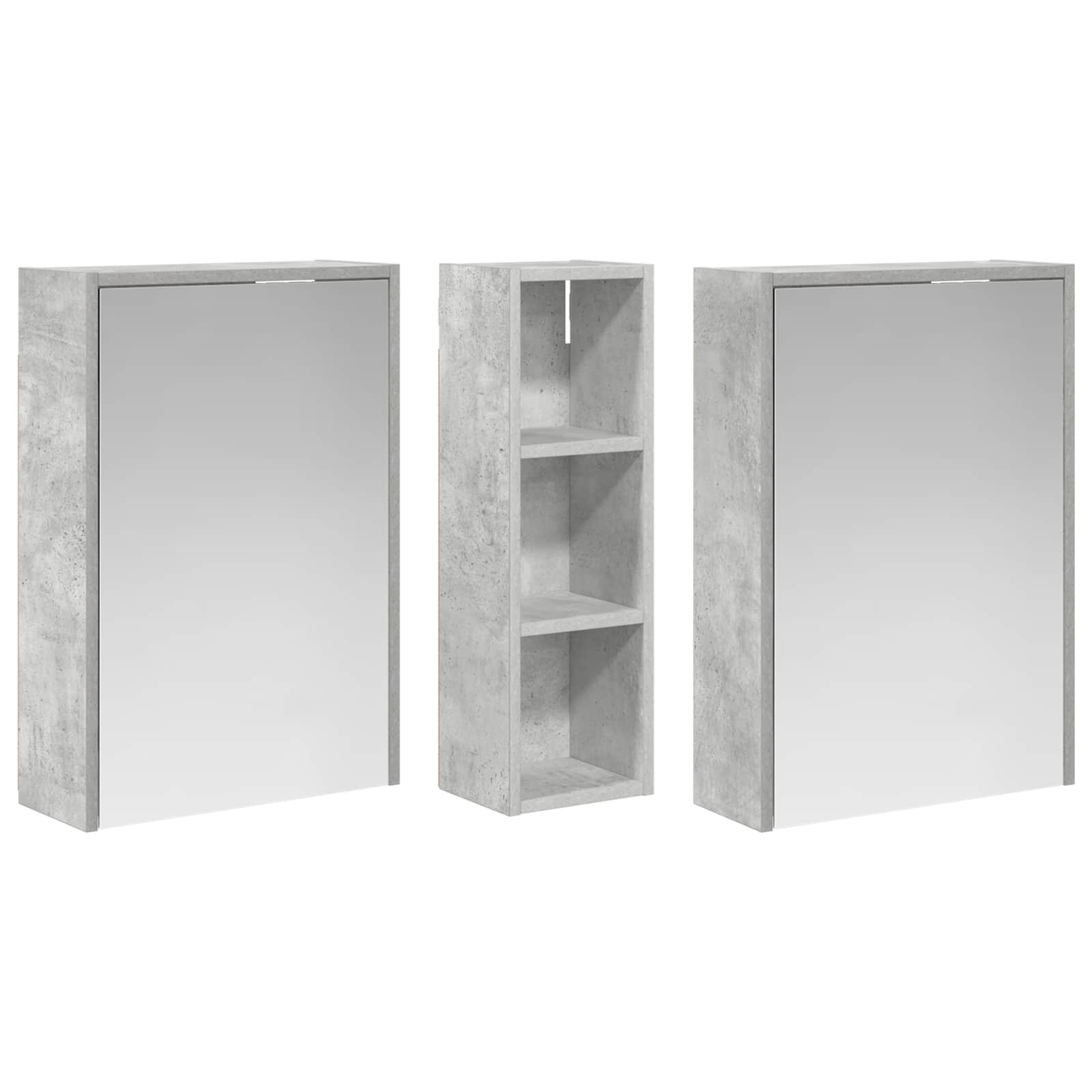Σετ Ντουλαπιών Μπάνιου 3 pcs 106 x 16 x 62,5 εκ.