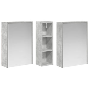Σετ Ντουλαπιών Μπάνιου 3 pcs 106 x 16 x 62,5 εκ. - Pakobazaar