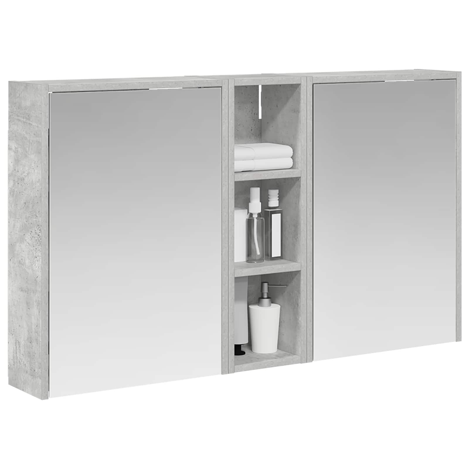 Σετ Ντουλαπιών Μπάνιου 3 pcs 106 x 16 x 62,5 εκ.