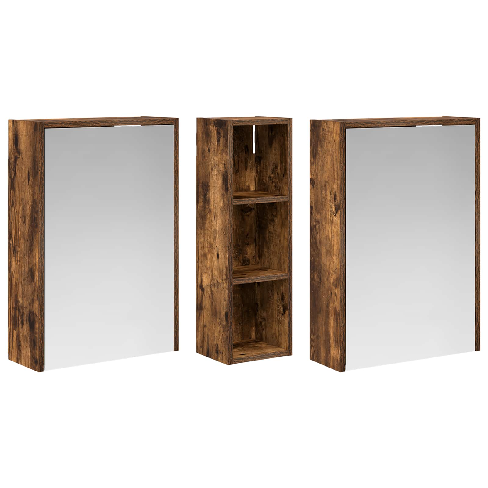 Σετ Ντουλαπιών Μπάνιου 3 pcs 106 x 16 x 62,5 εκ.
