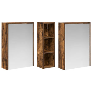 Σετ Ντουλαπιών Μπάνιου 3 pcs 106 x 16 x 62,5 εκ. - Pakobazaar