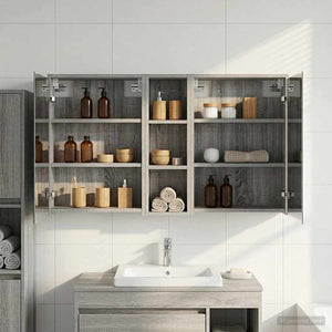 Σετ Ντουλαπιών Μπάνιου 3 pcs 106 x 16 x 62,5 εκ. - Pakobazaar