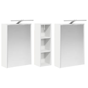 Σετ Ντουλαπιών Μπάνιου 3 pcs 106 x 16 x 62,5 εκ. - Pakobazaar