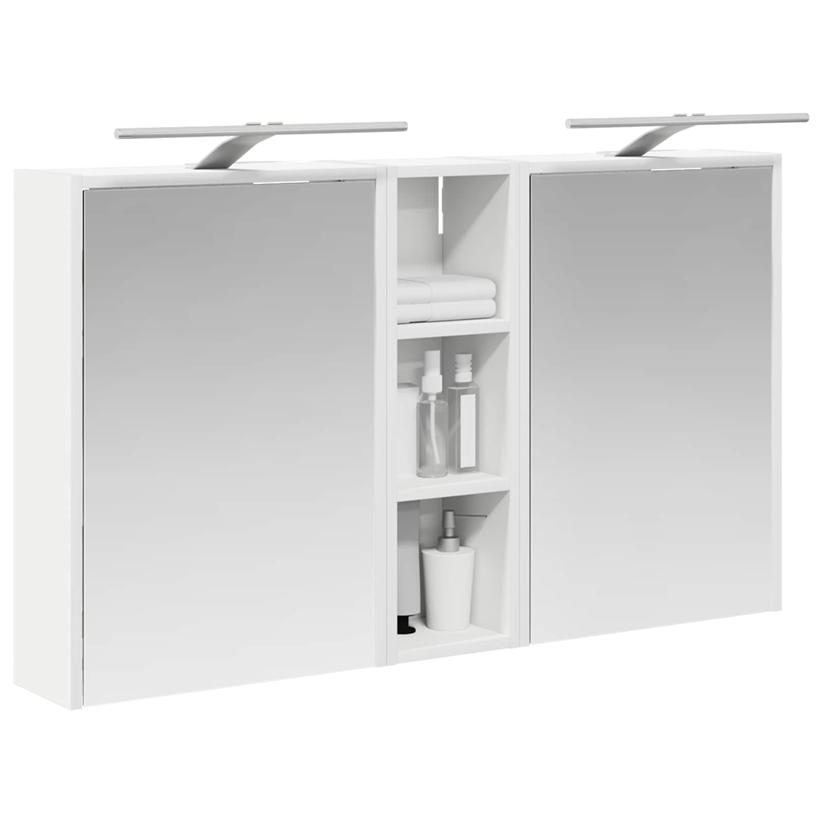 Σετ Ντουλαπιών Μπάνιου 3 pcs 106 x 16 x 62,5 εκ. - Pakobazaar