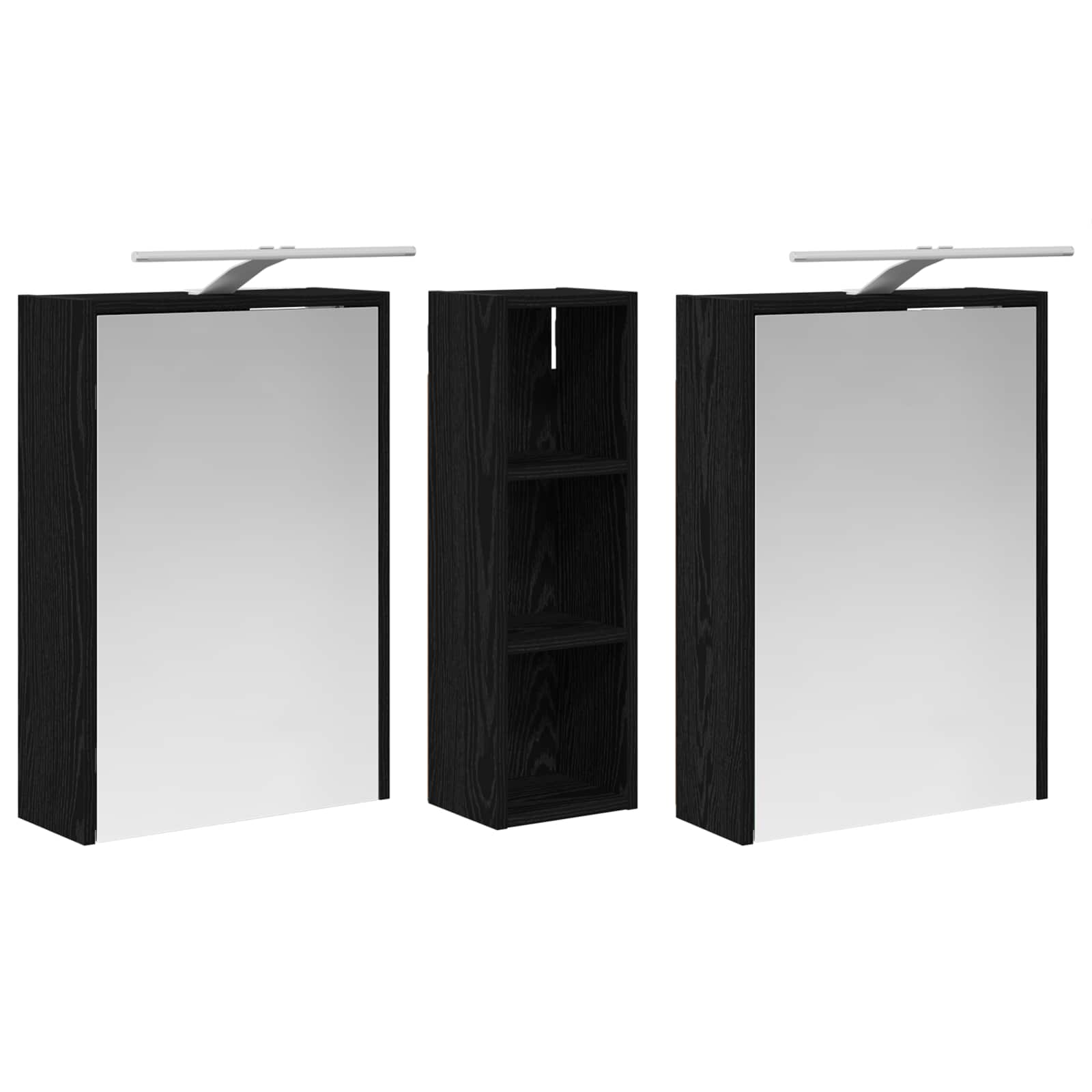 Σετ Ντουλαπιών Μπάνιου 3 pcs 106 x 16 x 62,5 εκ. - Pakobazaar