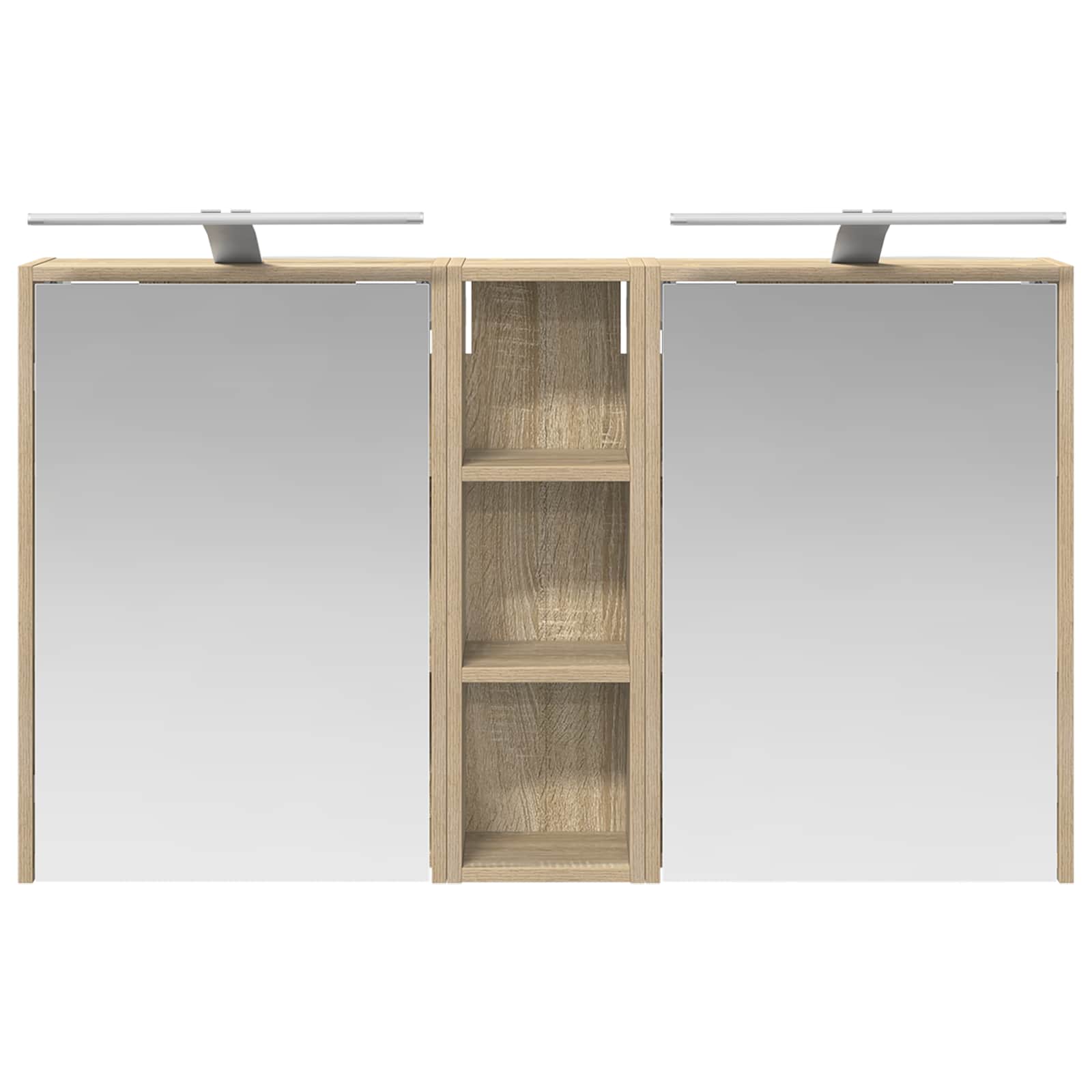 Σετ Ντουλαπιών Μπάνιου 3 pcs 106 x 16 x 62,5 εκ. - Pakobazaar