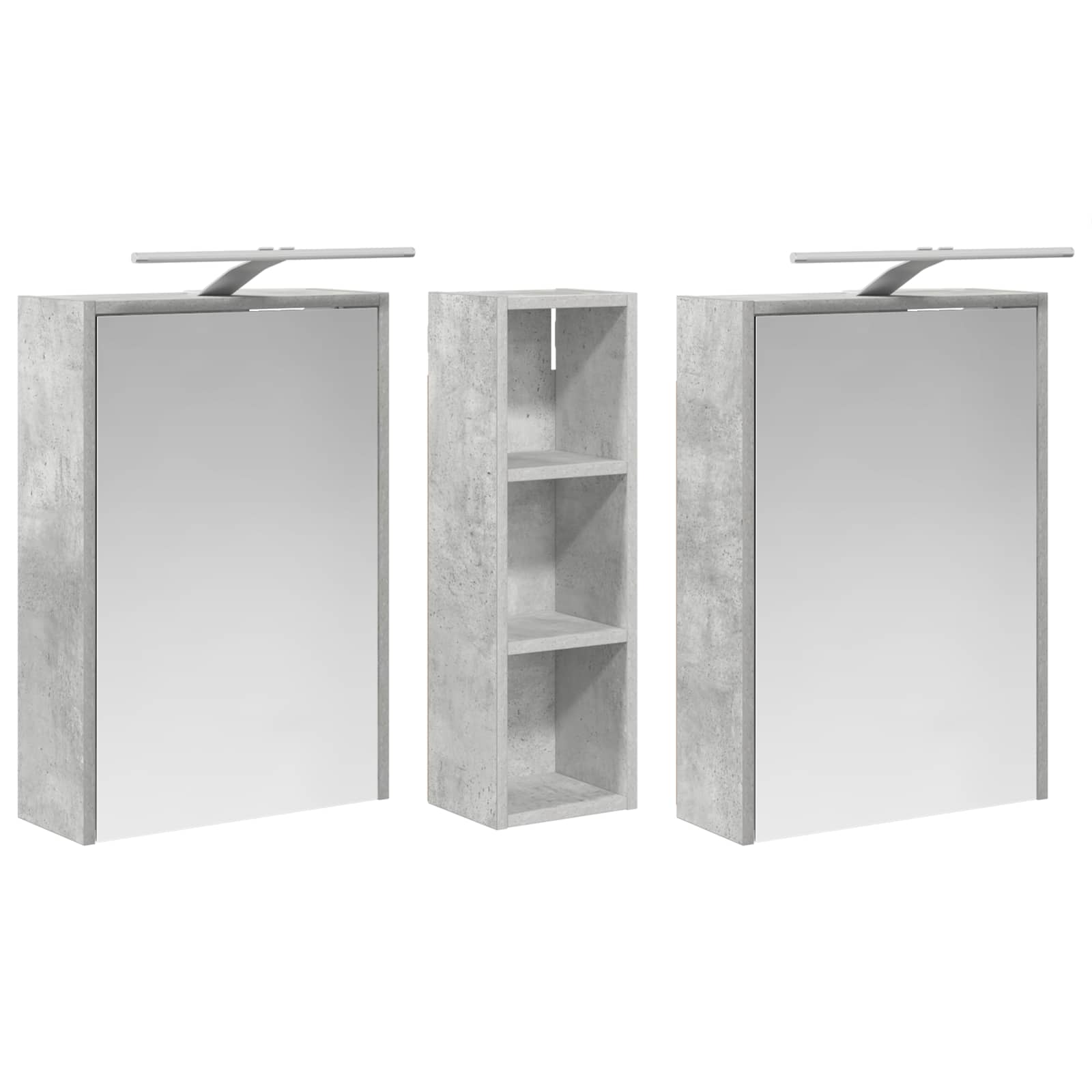 Σετ Ντουλαπιών Μπάνιου 3 pcs 106 x 16 x 62,5 εκ.