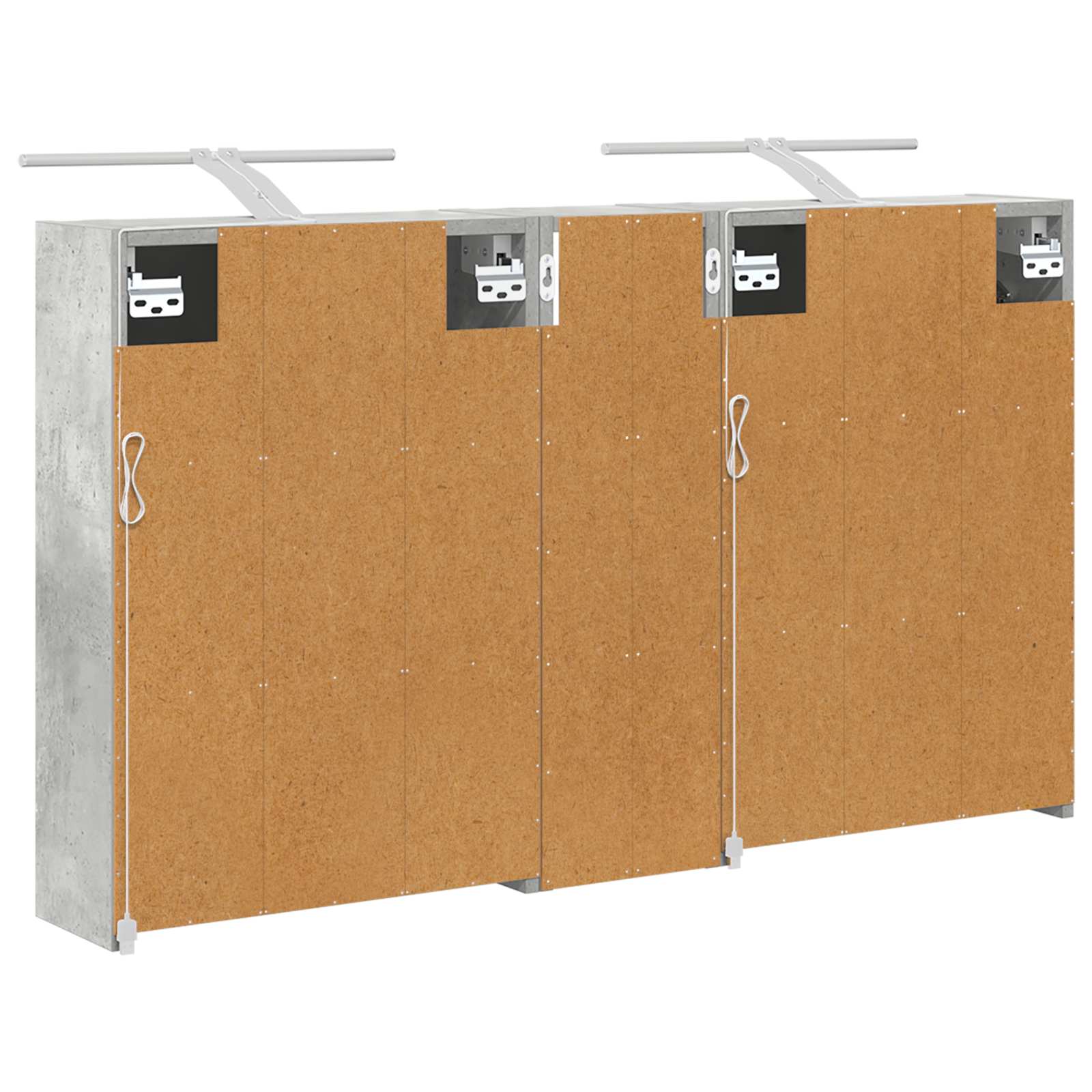 Σετ Ντουλαπιών Μπάνιου 3 pcs 106 x 16 x 62,5 εκ.