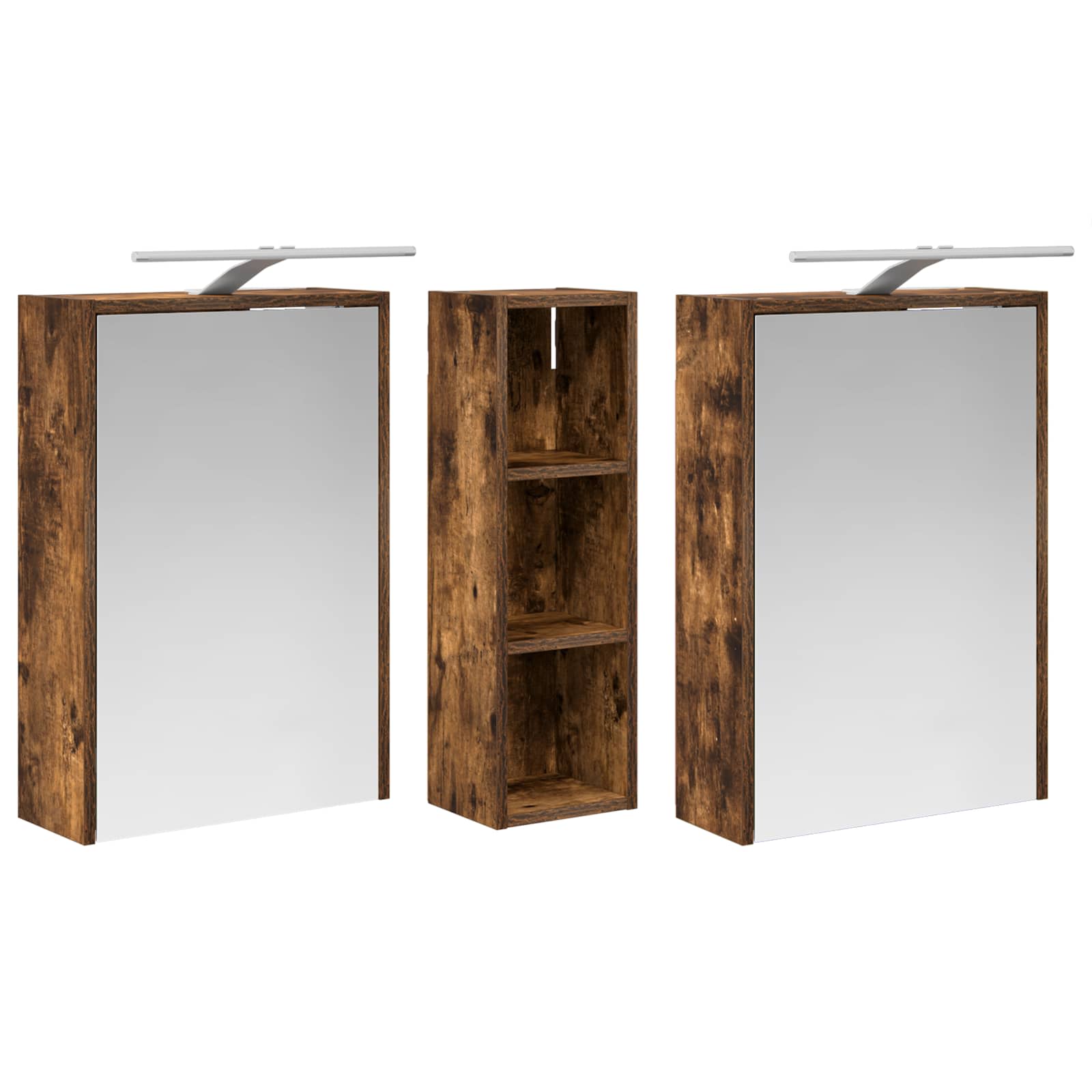 Σετ Ντουλαπιών Μπάνιου 3 pcs 106 x 16 x 62,5 εκ.