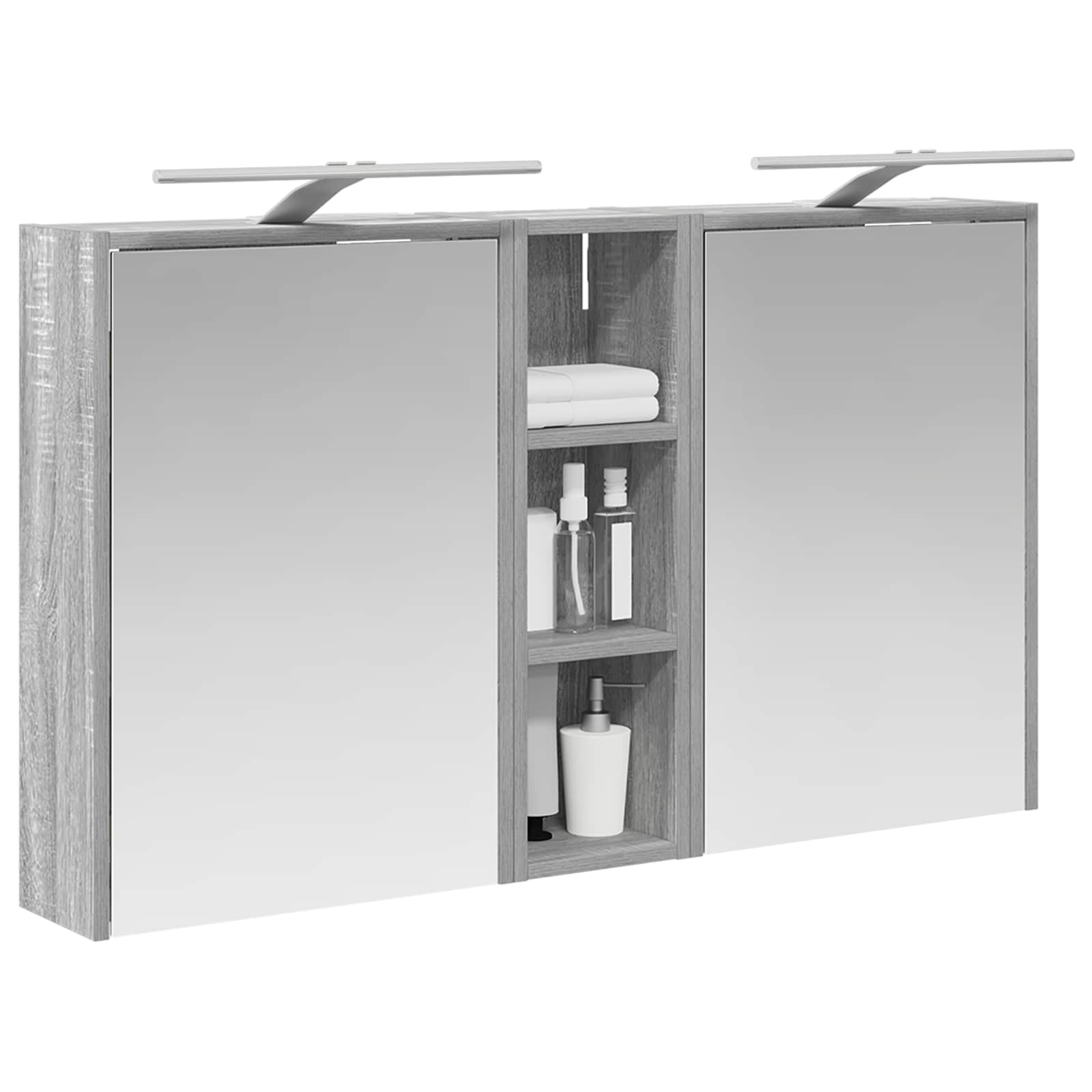 Σετ Ντουλαπιών Μπάνιου 3 pcs 106 x 16 x 62,5 εκ. - Pakobazaar