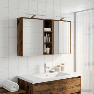 Σετ Ντουλαπιών Μπάνιου 3 pcs 106 x 16 x 62,5 εκ. - Pakobazaar