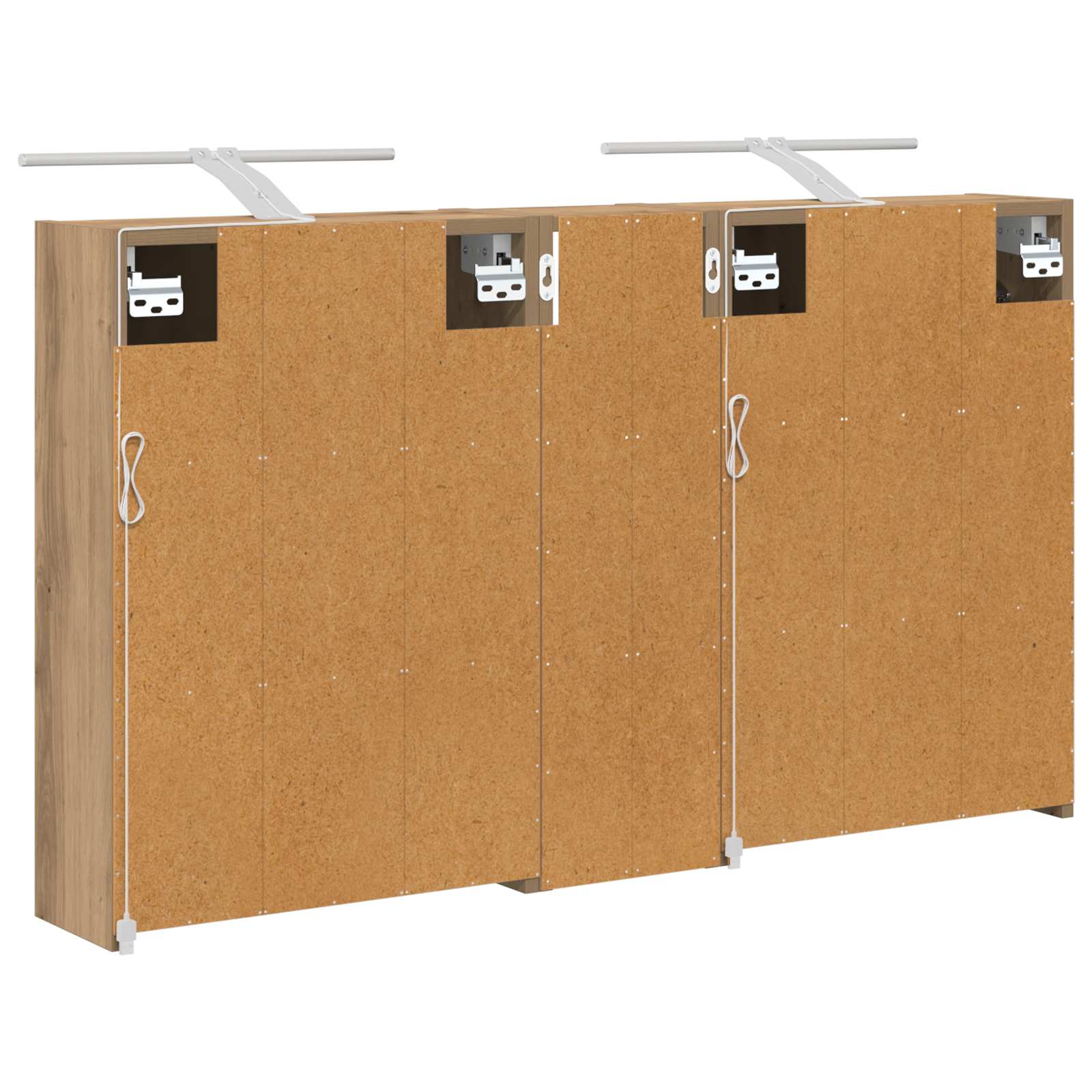 Σετ Ντουλαπιών Μπάνιου 3 pcs 106 x 16 x 62,5 εκ. - Pakobazaar