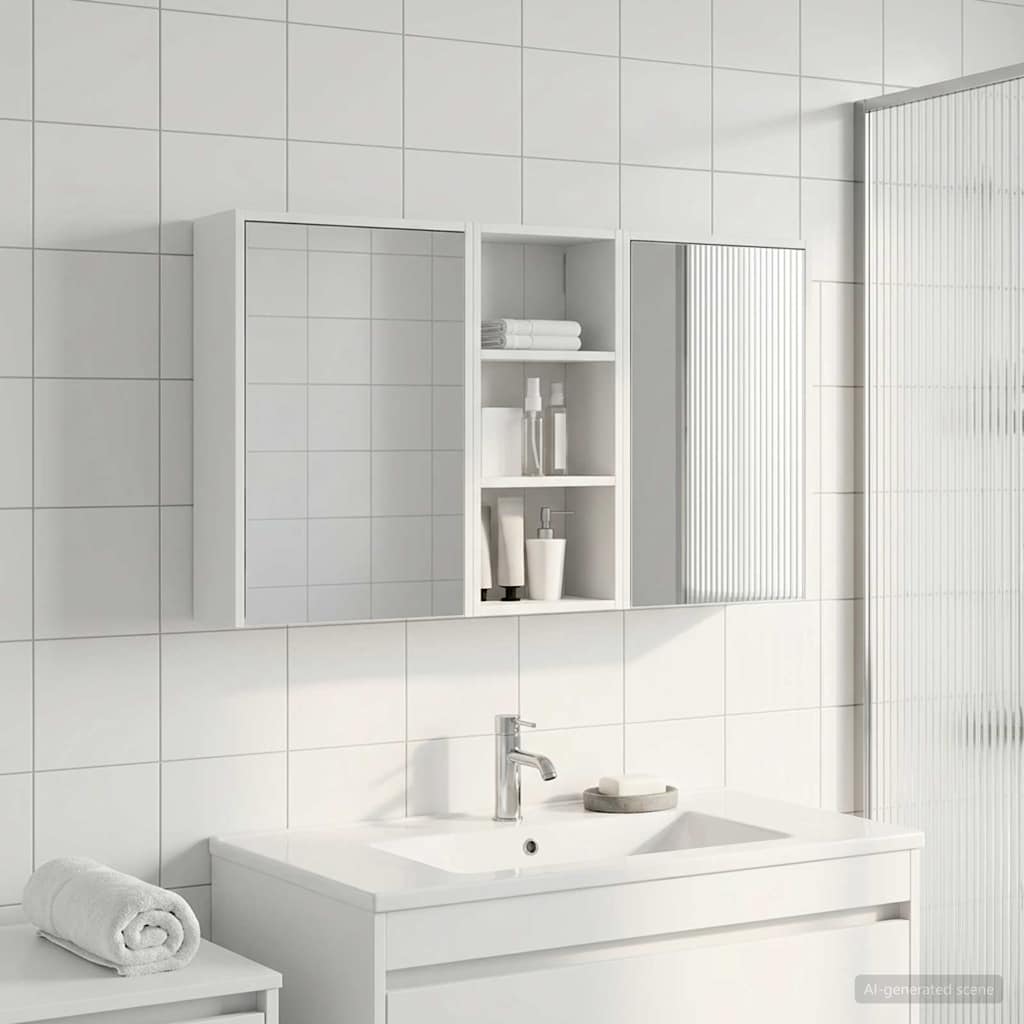 Σετ Ντουλαπιών Μπάνιου 3 pcs 116 x 16 x 62,5 εκ. - Pakobazaar
