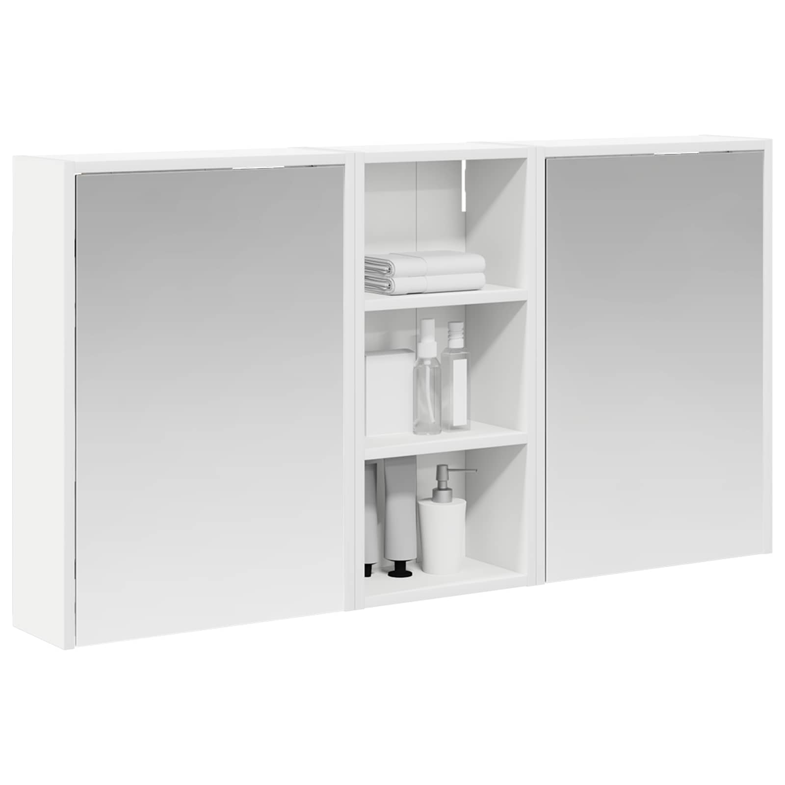 Σετ Ντουλαπιών Μπάνιου 3 pcs 116 x 16 x 62,5 εκ. - Pakobazaar