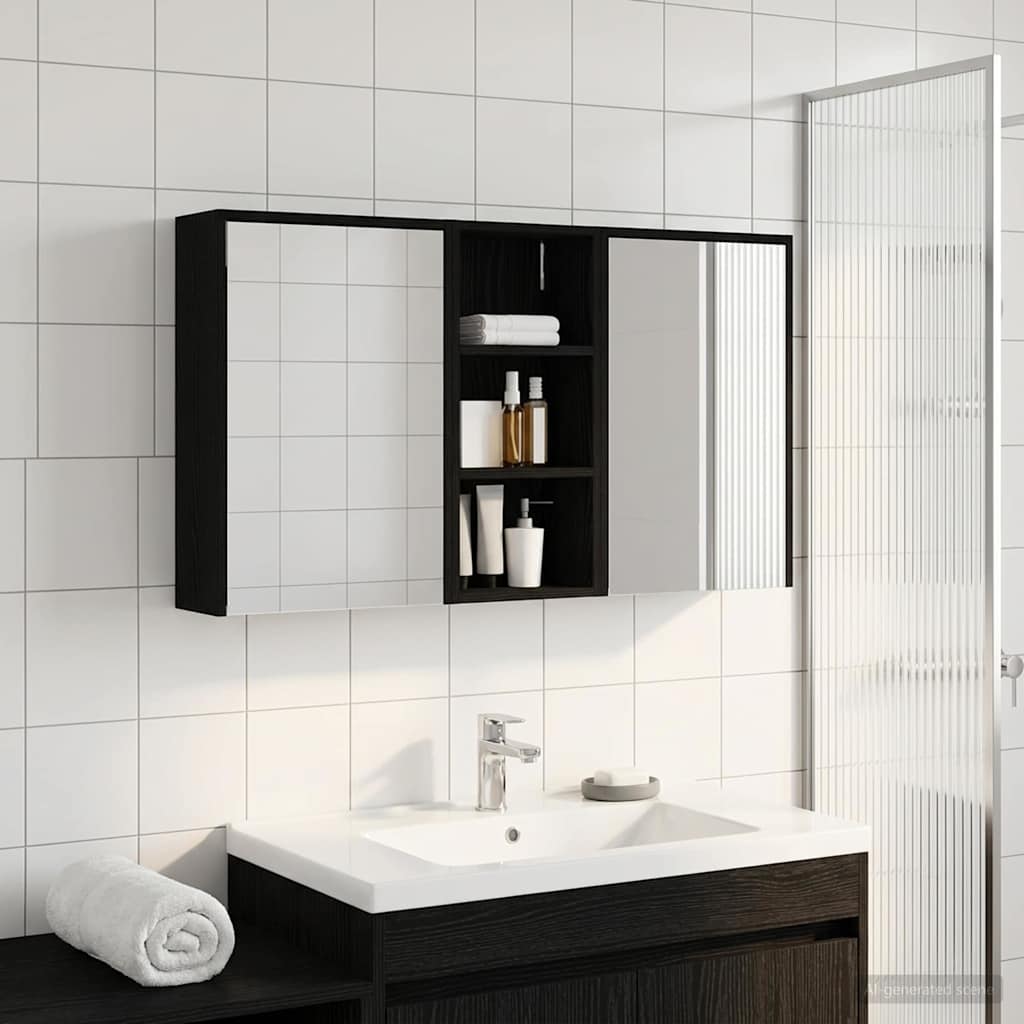 Σετ Ντουλαπιών Μπάνιου 3 pcs 116 x 16 x 62,5 εκ. - Pakobazaar