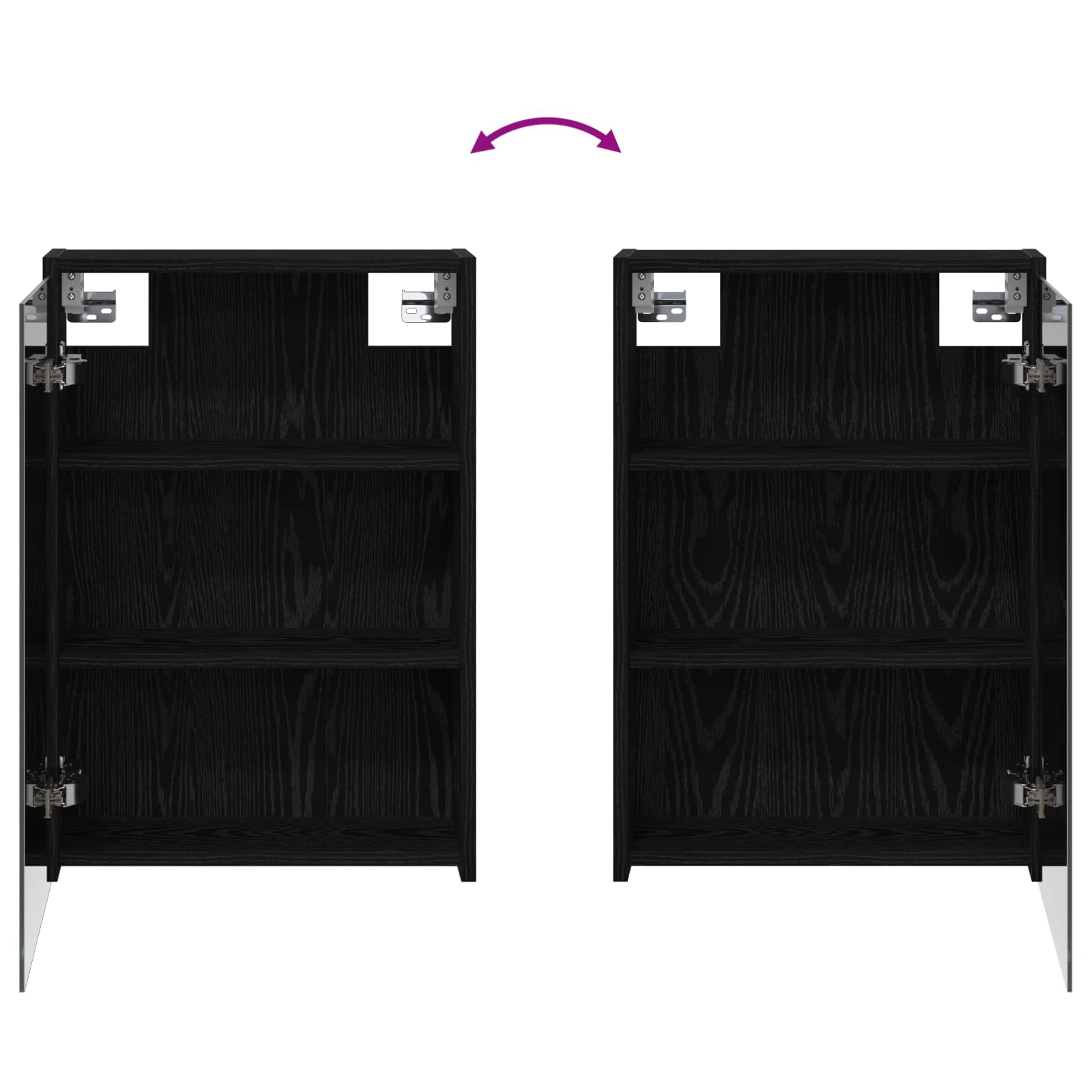 Σετ Ντουλαπιών Μπάνιου 3 pcs 116 x 16 x 62,5 εκ. - Pakobazaar