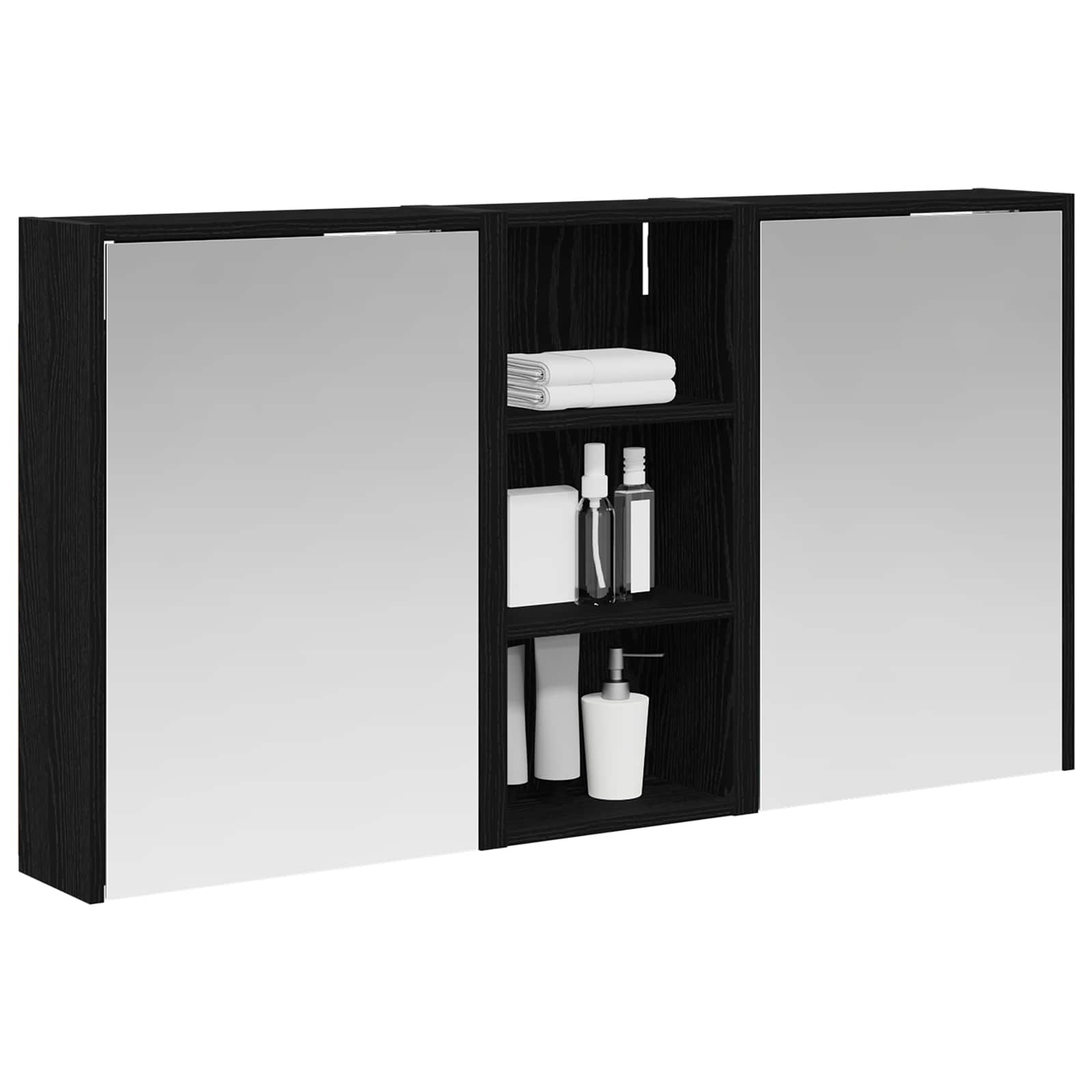 Σετ Ντουλαπιών Μπάνιου 3 pcs 116 x 16 x 62,5 εκ. - Pakobazaar