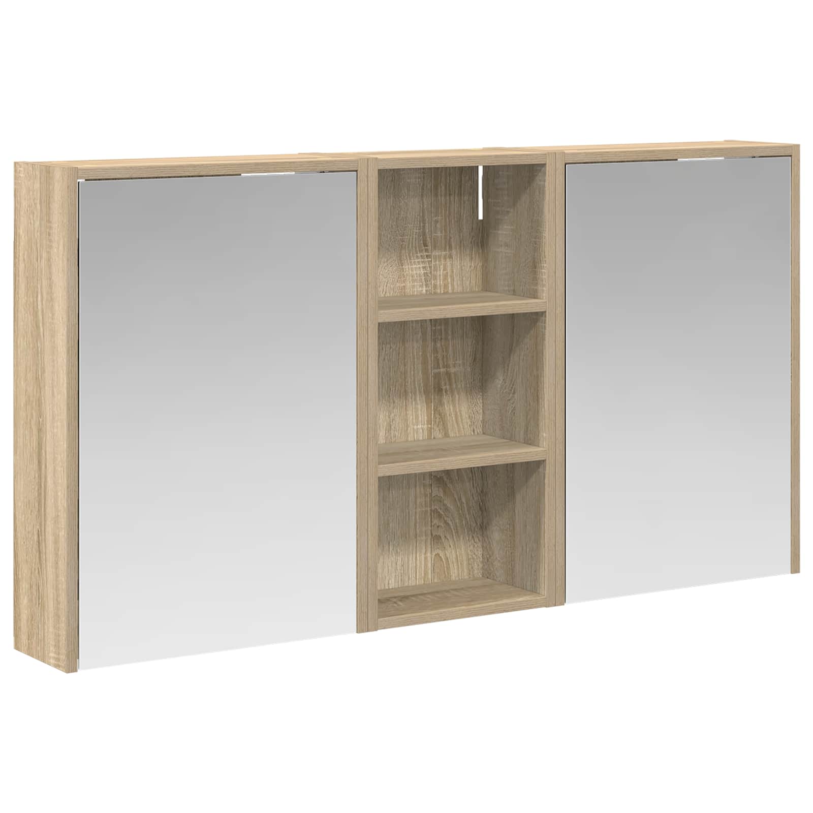 Σετ Ντουλαπιών Μπάνιου 3 pcs 116 x 16 x 62,5 εκ. - Pakobazaar