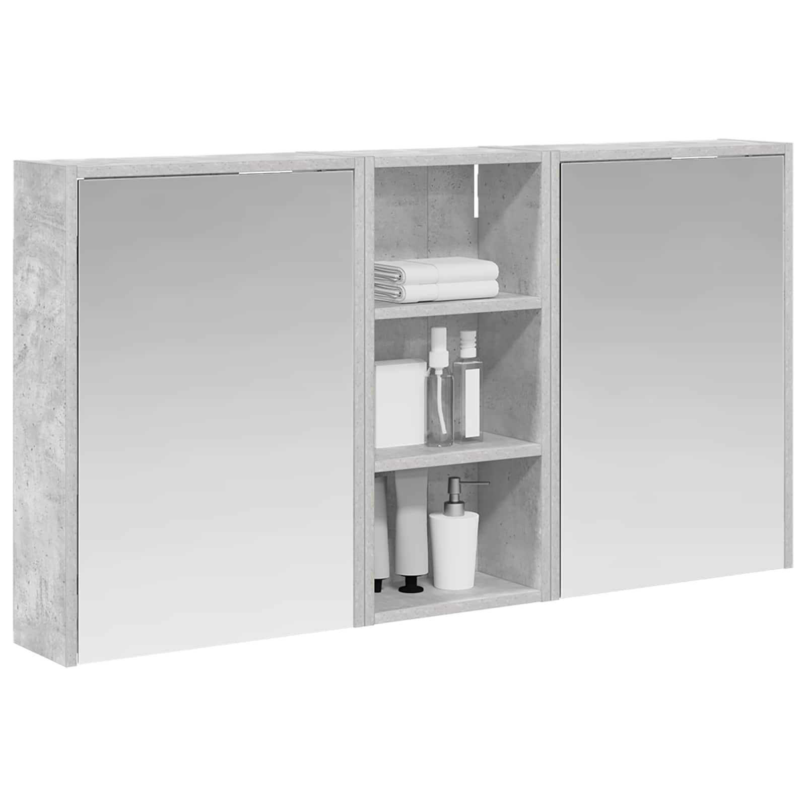 Σετ Ντουλαπιών Μπάνιου 3 pcs 116 x 16 x 62,5 εκ. - Pakobazaar