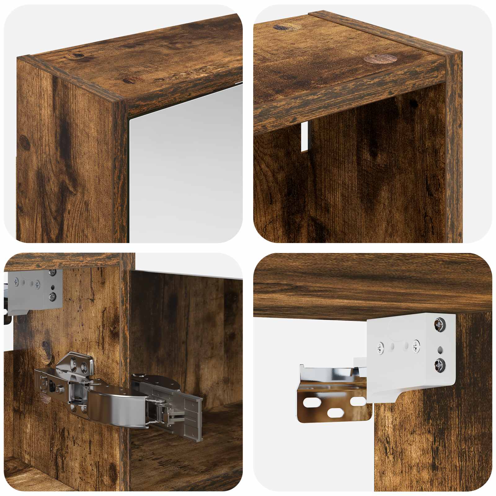 Σετ Ντουλαπιών Μπάνιου 3 pcs 116 x 16 x 62,5 εκ. - Pakobazaar