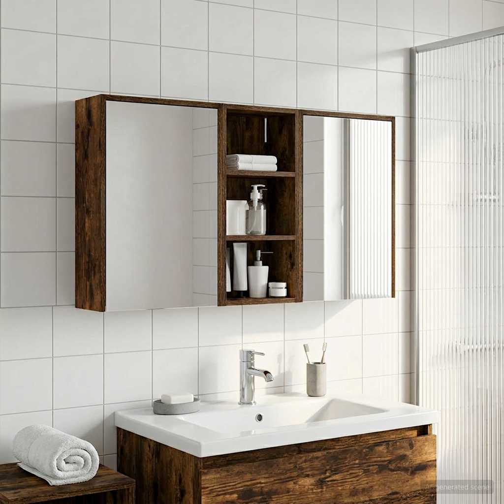 Σετ Ντουλαπιών Μπάνιου 3 pcs 116 x 16 x 62,5 εκ. - Pakobazaar