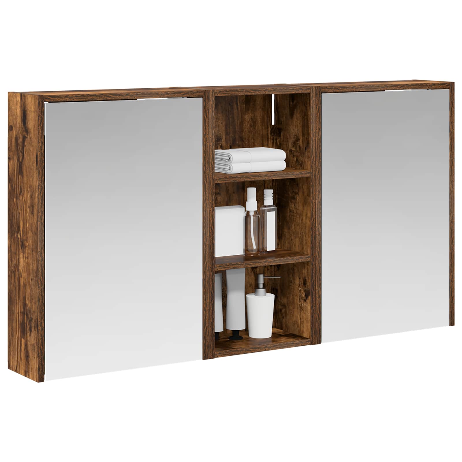 Σετ Ντουλαπιών Μπάνιου 3 pcs 116 x 16 x 62,5 εκ. - Pakobazaar