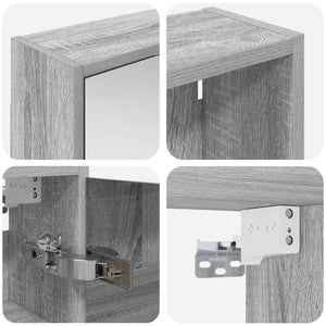 Σετ Ντουλαπιών Μπάνιου 3 pcs 116 x 16 x 62,5 εκ. - Pakobazaar