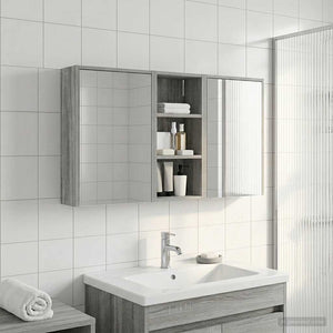 Σετ Ντουλαπιών Μπάνιου 3 pcs 116 x 16 x 62,5 εκ. - Pakobazaar