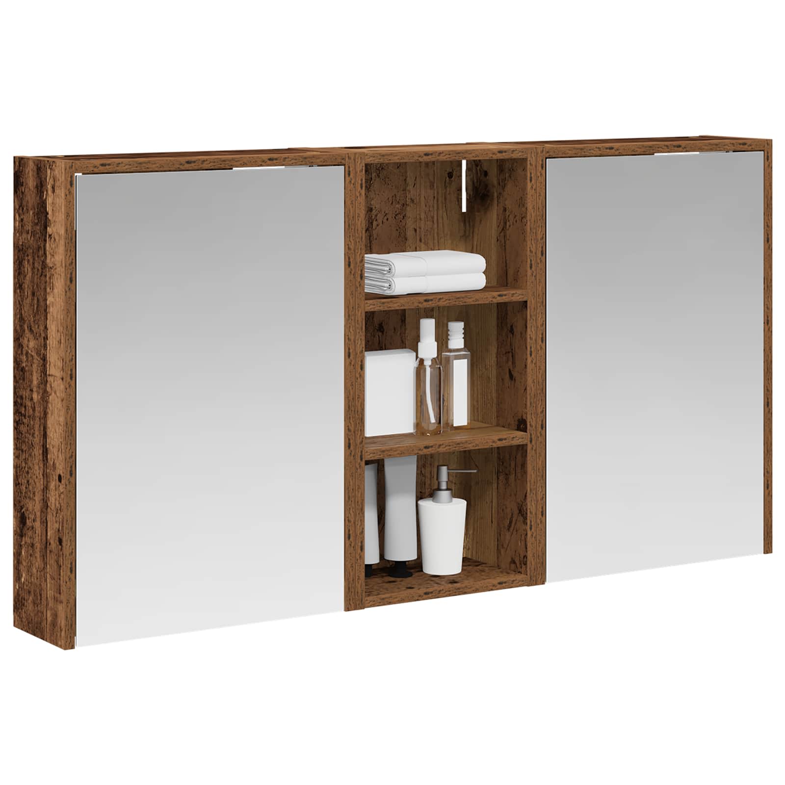 Σετ Ντουλαπιών Μπάνιου 3 pcs 116 x 16 x 62,5 εκ. - Pakobazaar