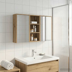 Σετ Ντουλαπιών Μπάνιου 3 pcs 116 x 16 x 62,5 εκ. - Pakobazaar