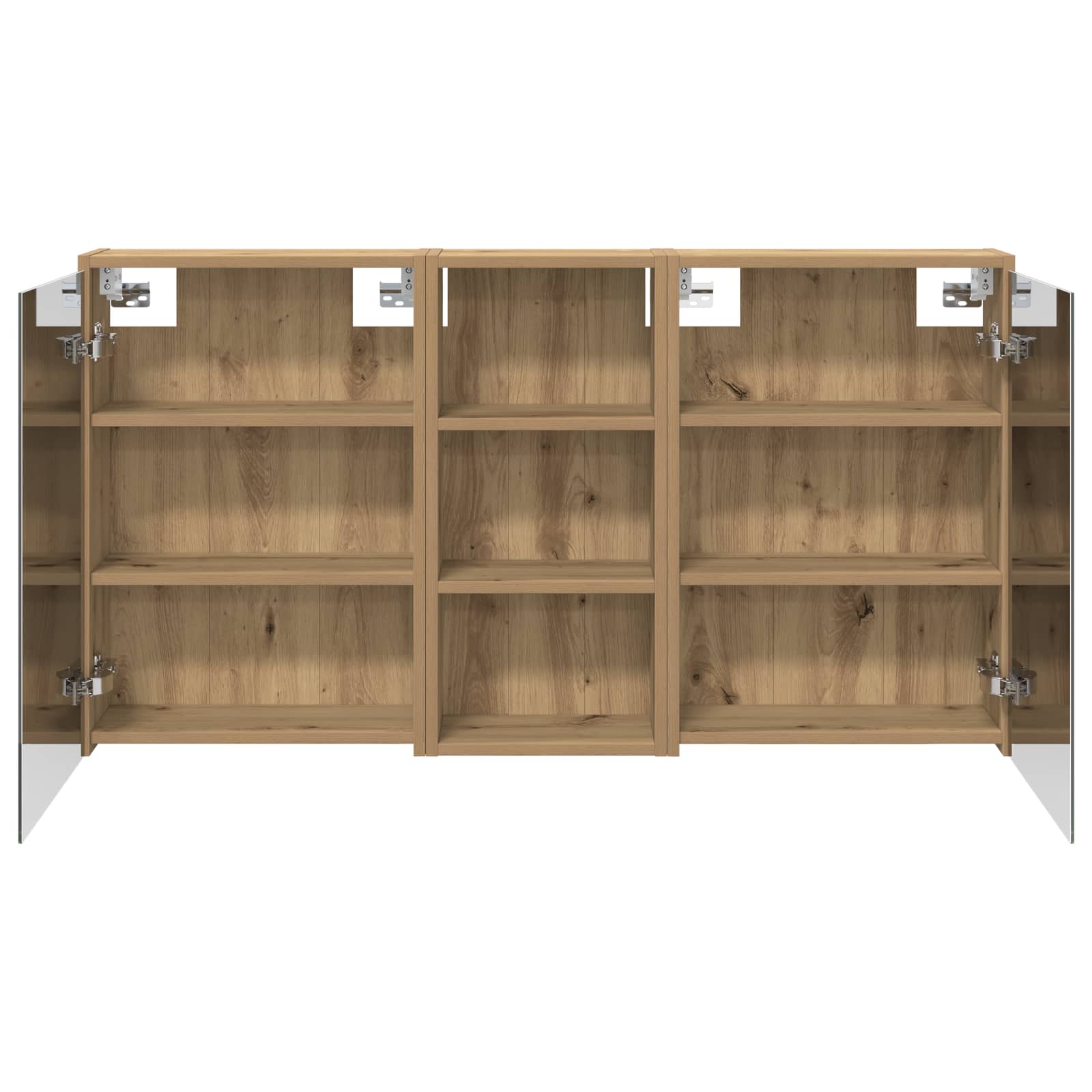 Σετ Ντουλαπιών Μπάνιου 3 pcs 116 x 16 x 62,5 εκ. - Pakobazaar