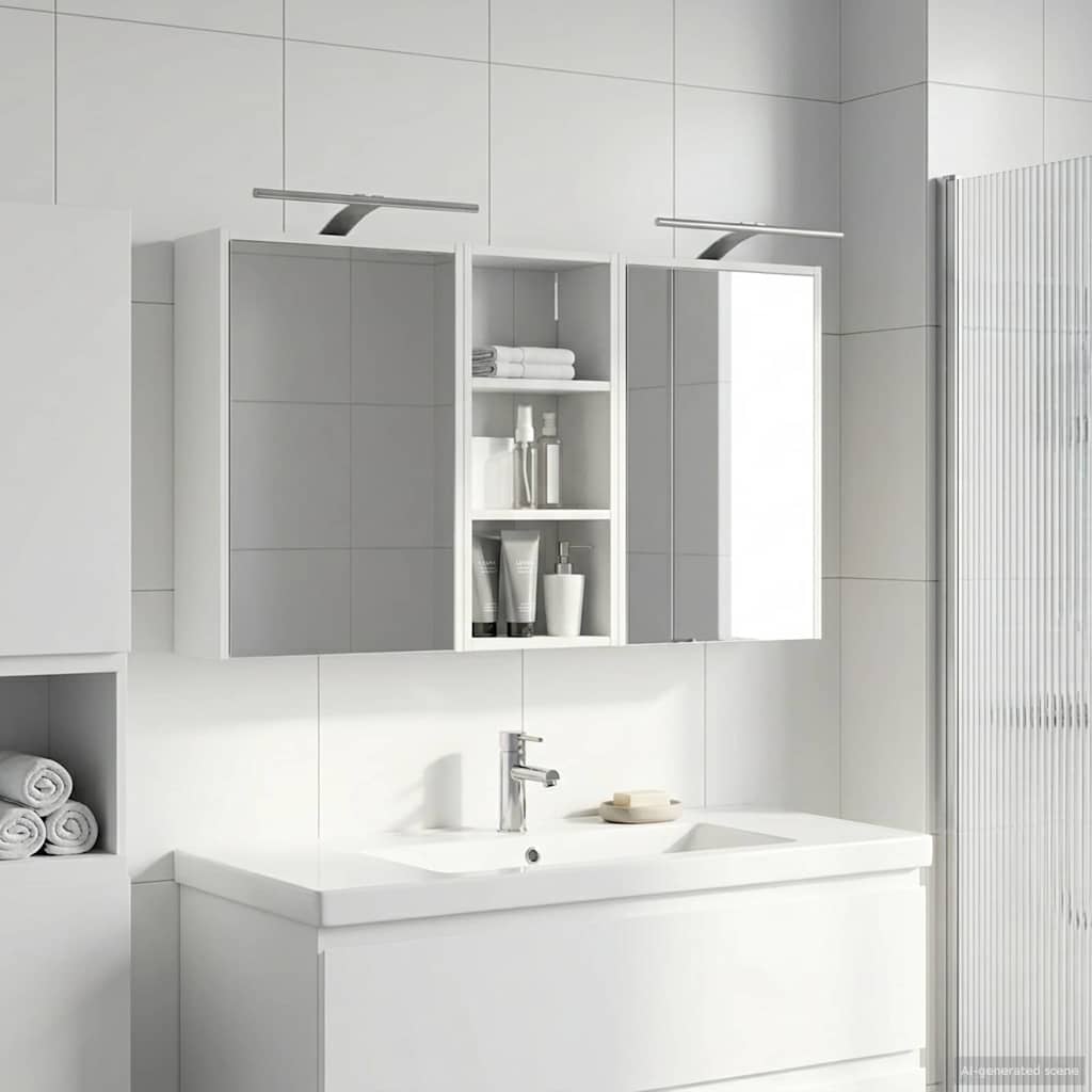 Σετ Ντουλαπιών Μπάνιου 3 pcs 116 x 16 x 62,5 εκ. - Pakobazaar