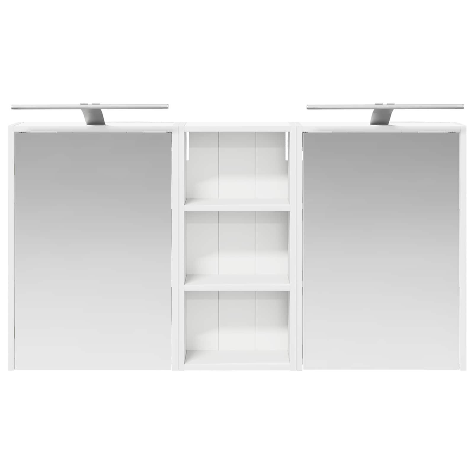 Σετ Ντουλαπιών Μπάνιου 3 pcs 116 x 16 x 62,5 εκ. - Pakobazaar