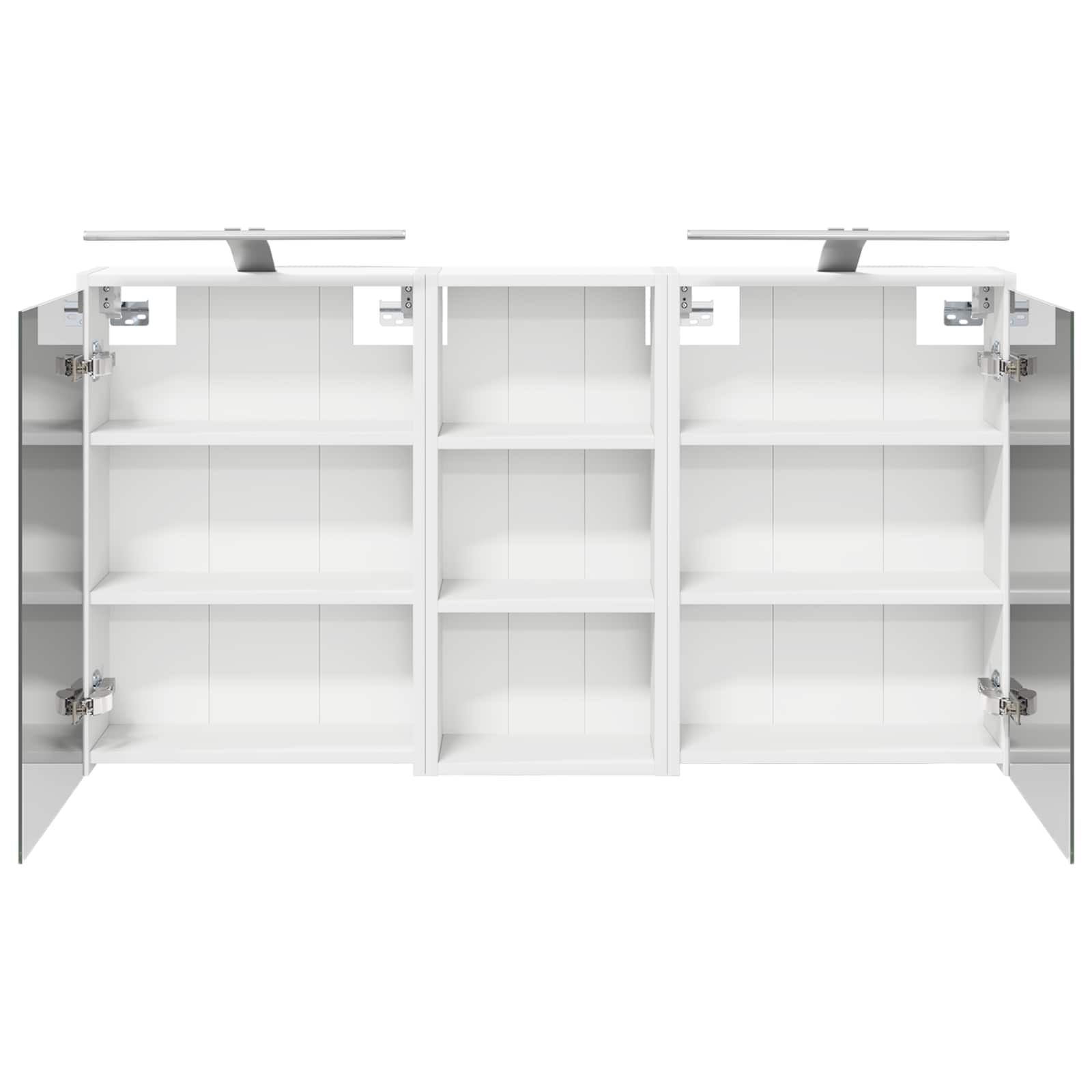 Σετ Ντουλαπιών Μπάνιου 3 pcs 116 x 16 x 62,5 εκ. - Pakobazaar
