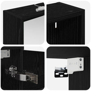 Σετ Ντουλαπιών Μπάνιου 3 pcs 116 x 16 x 62,5 εκ. - Pakobazaar