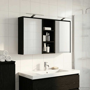 Σετ Ντουλαπιών Μπάνιου 3 pcs 116 x 16 x 62,5 εκ. - Pakobazaar