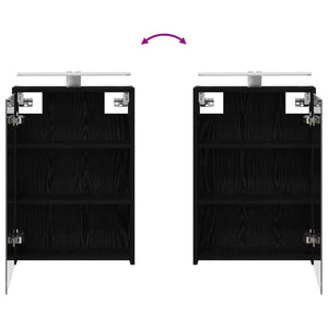 Σετ Ντουλαπιών Μπάνιου 3 pcs 116 x 16 x 62,5 εκ. - Pakobazaar