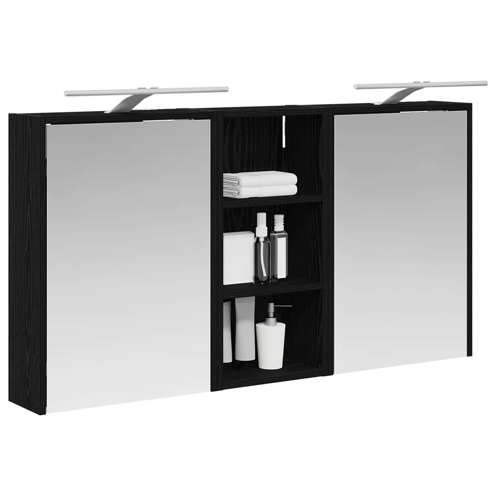 Σετ Ντουλαπιών Μπάνιου 3 pcs 116 x 16 x 62,5 εκ. - Pakobazaar