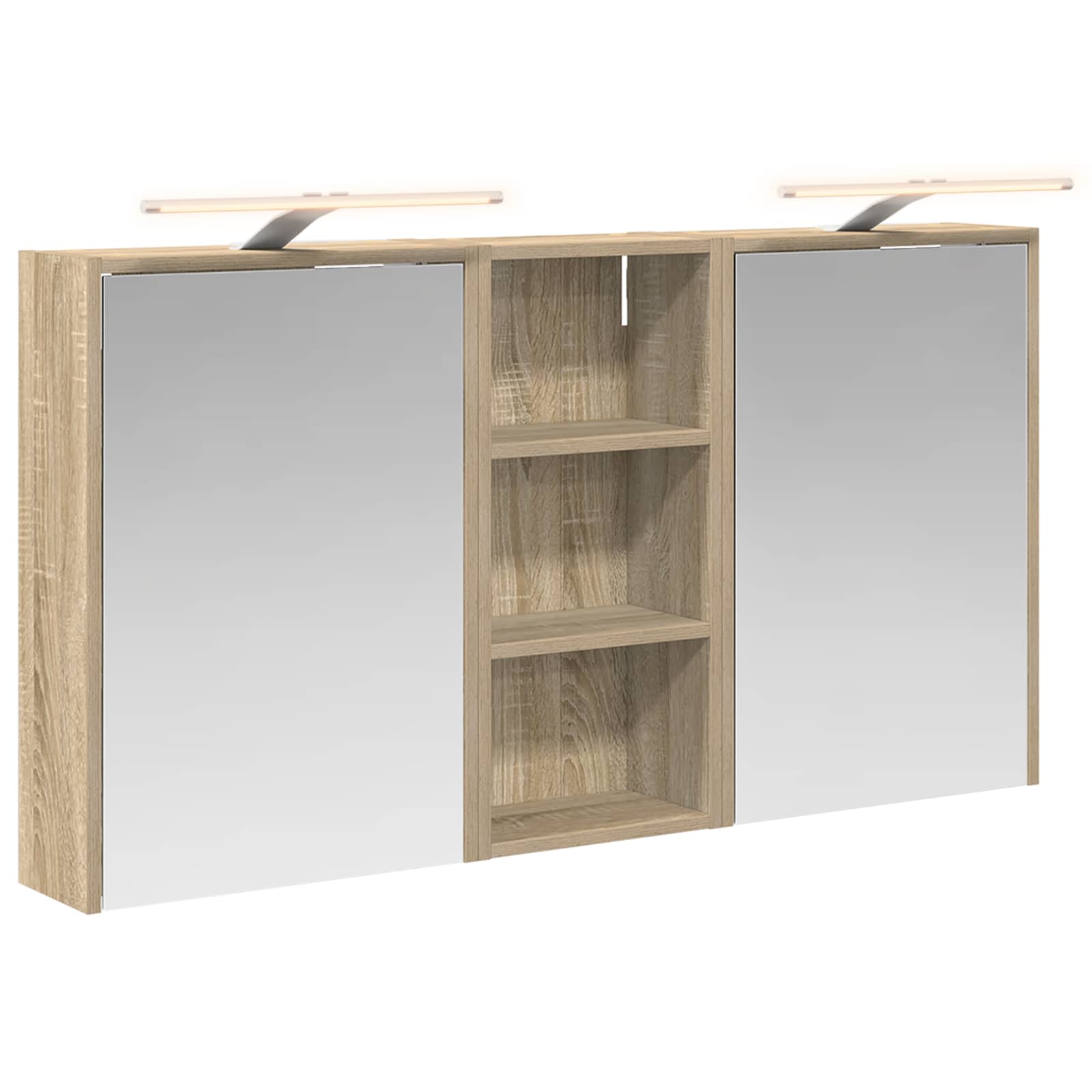 Σετ Ντουλαπιών Μπάνιου 3 pcs 116 x 16 x 62,5 εκ. - Pakobazaar