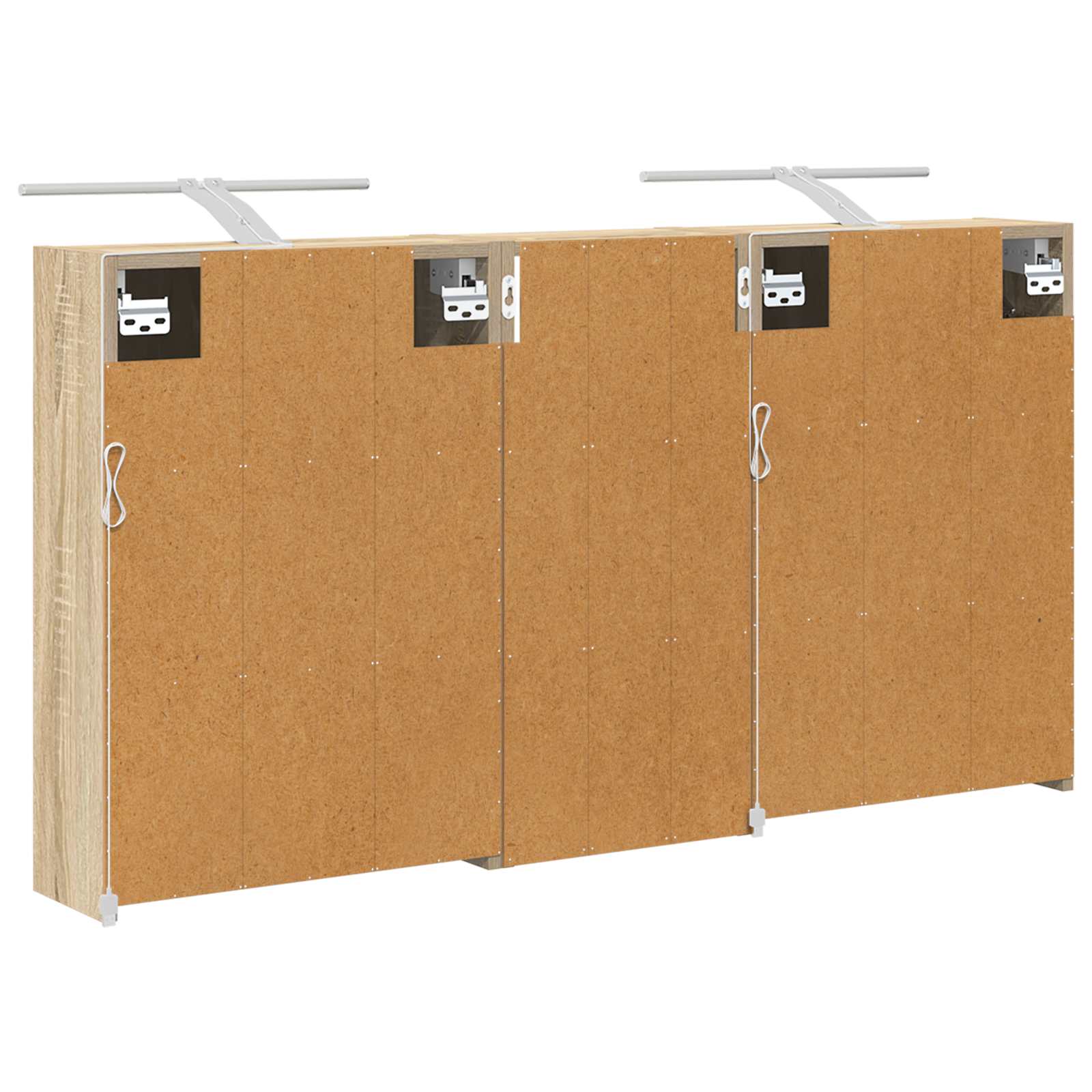 Σετ Ντουλαπιών Μπάνιου 3 pcs 116 x 16 x 62,5 εκ. - Pakobazaar