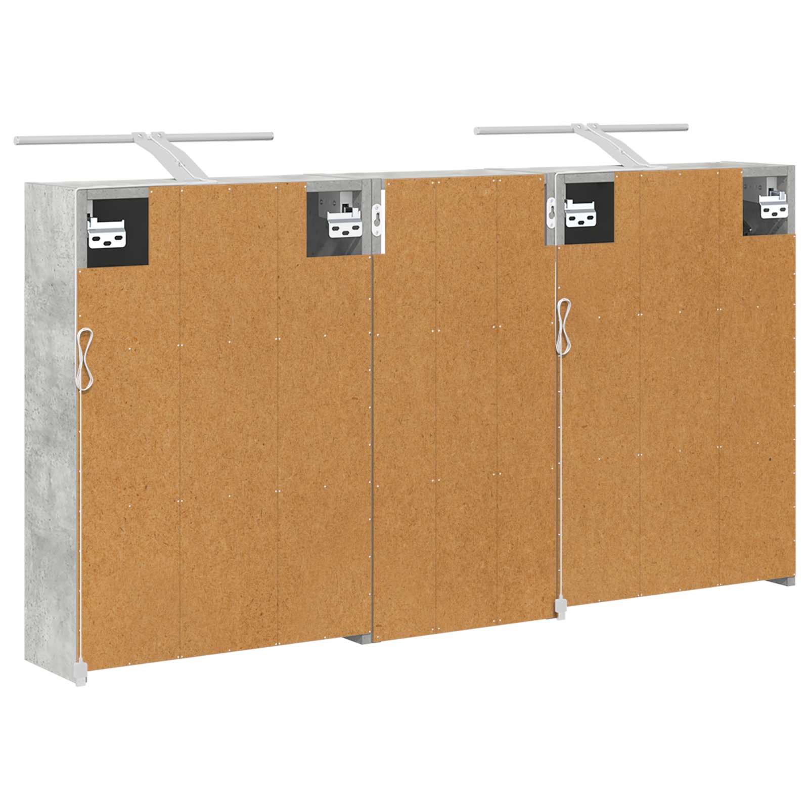 Σετ Ντουλαπιών Μπάνιου 3 pcs 116 x 16 x 62,5 εκ. - Pakobazaar