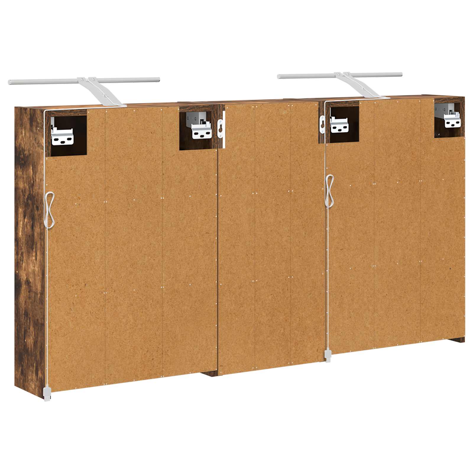 Σετ Ντουλαπιών Μπάνιου 3 pcs 116 x 16 x 62,5 εκ. - Pakobazaar