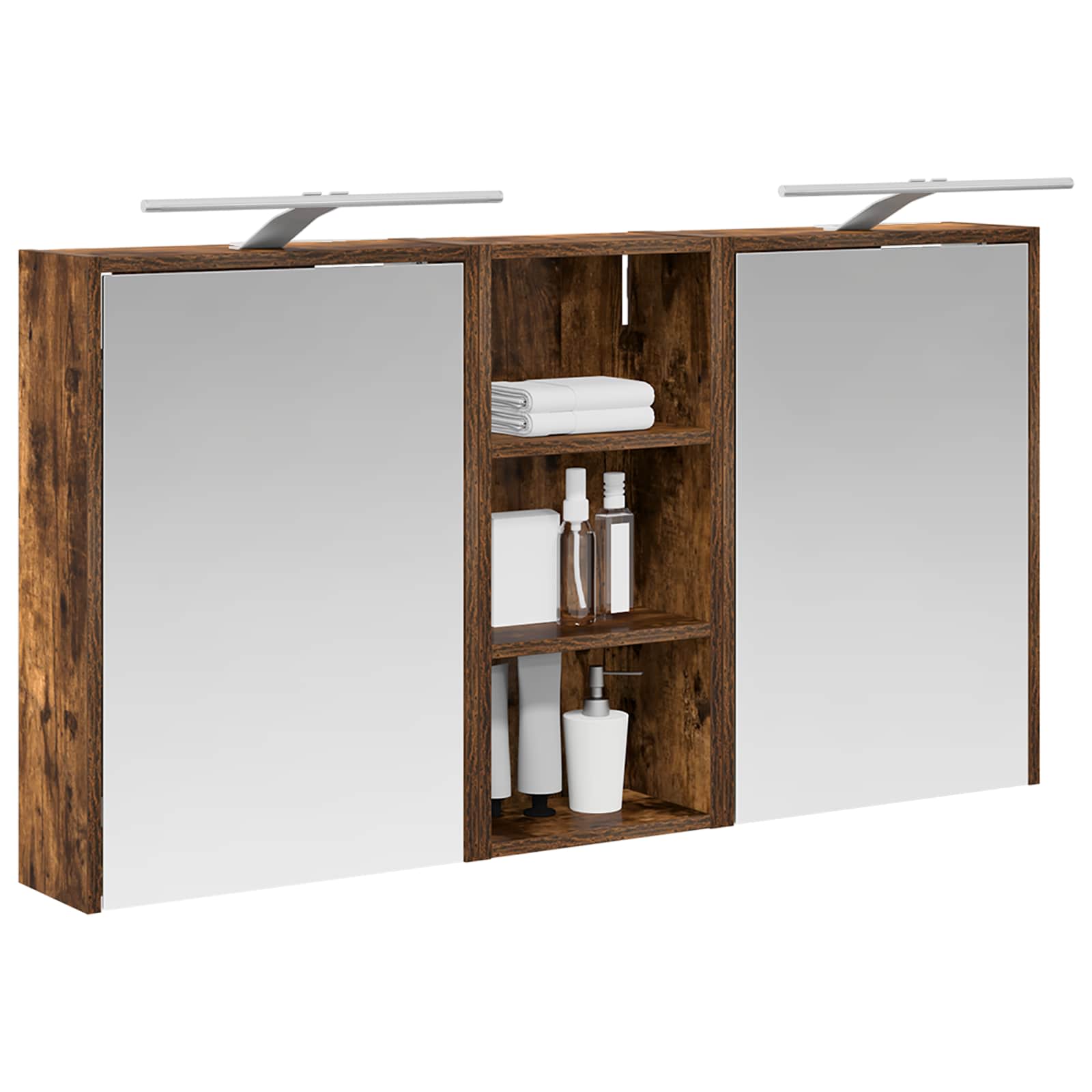 Σετ Ντουλαπιών Μπάνιου 3 pcs 116 x 16 x 62,5 εκ. - Pakobazaar