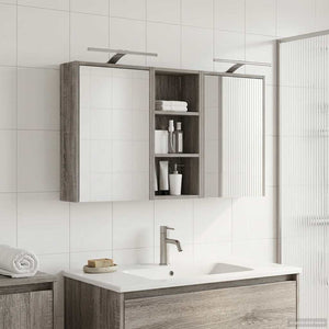 Σετ Ντουλαπιών Μπάνιου 3 pcs 116 x 16 x 62,5 εκ. - Pakobazaar