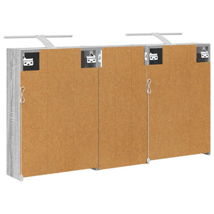 Σετ Ντουλαπιών Μπάνιου 3 pcs 116 x 16 x 62,5 εκ. - Pakobazaar