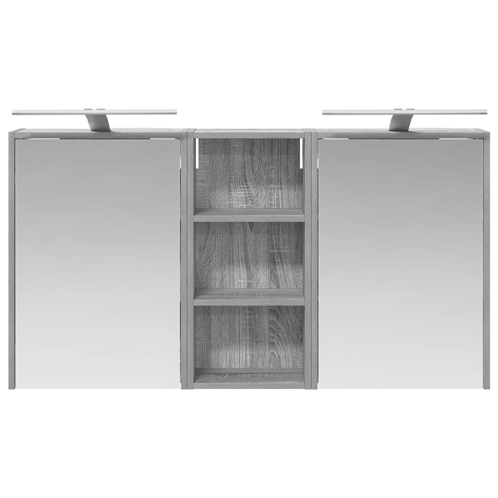 Σετ Ντουλαπιών Μπάνιου 3 pcs 116 x 16 x 62,5 εκ. - Pakobazaar